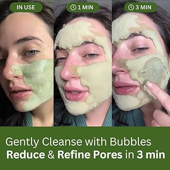 Holy Basil Bubble Deep Mask + CLEANSING BRUSH