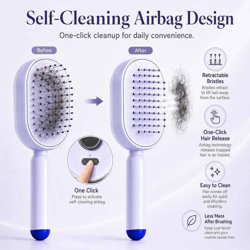 3-in-1 Electric Spray Massage & Self-Cleaning Brush