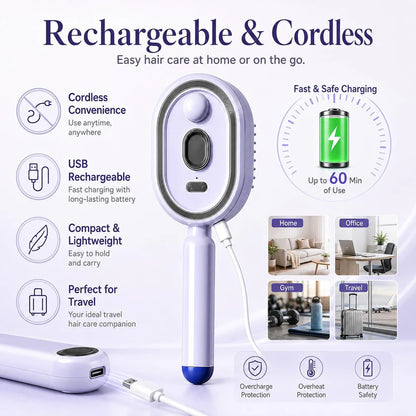 3-in-1 Electric Spray Massage & Self-Cleaning Brush