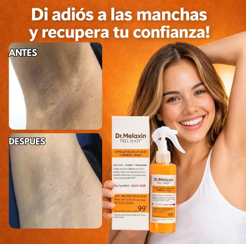 Dr.Melaxin Peel Shot Kojic acid and Turmeric Body Exfoliator