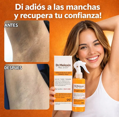Dr.Melaxin Peel Shot Kojic acid and Turmeric Body Exfoliator