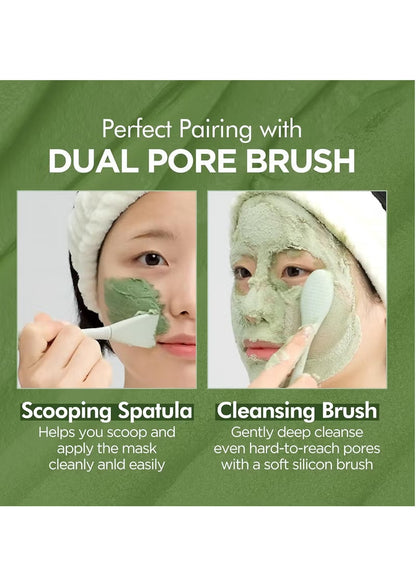 Holy Basil Bubble Deep Mask + CLEANSING BRUSH
