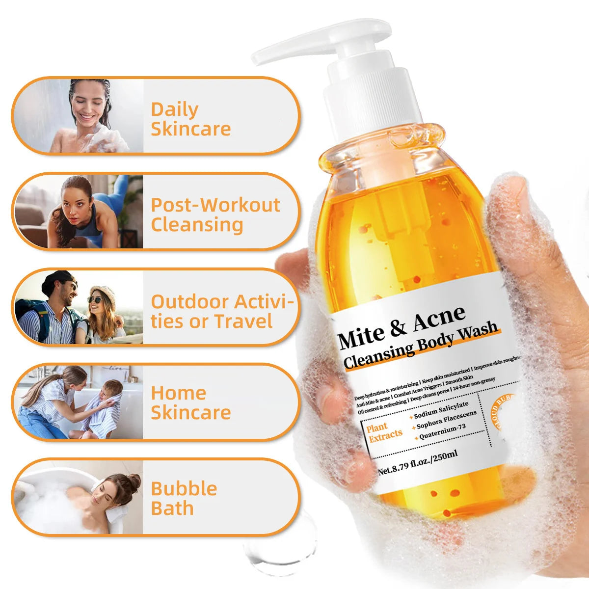 Mite & Acne Cleansing Body Wash