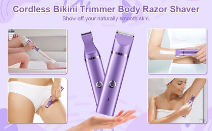 Rechargeable Bikini Hair Trimmer for Women